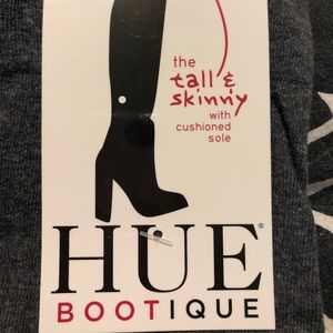 Hue over the knee boot socks